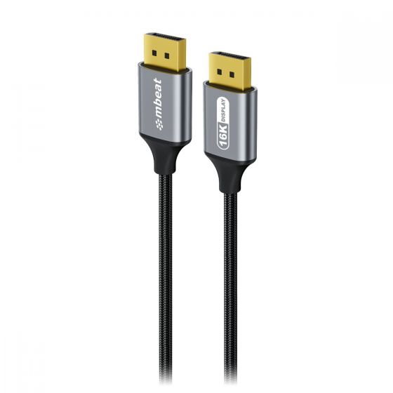 mbeat ToughLink 1.8m 16K DisplayPort to Display Port Cable