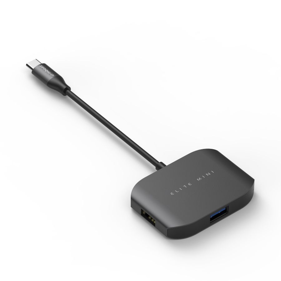 Elite Mini USBC Multiport Adapter with 3 USB Ports