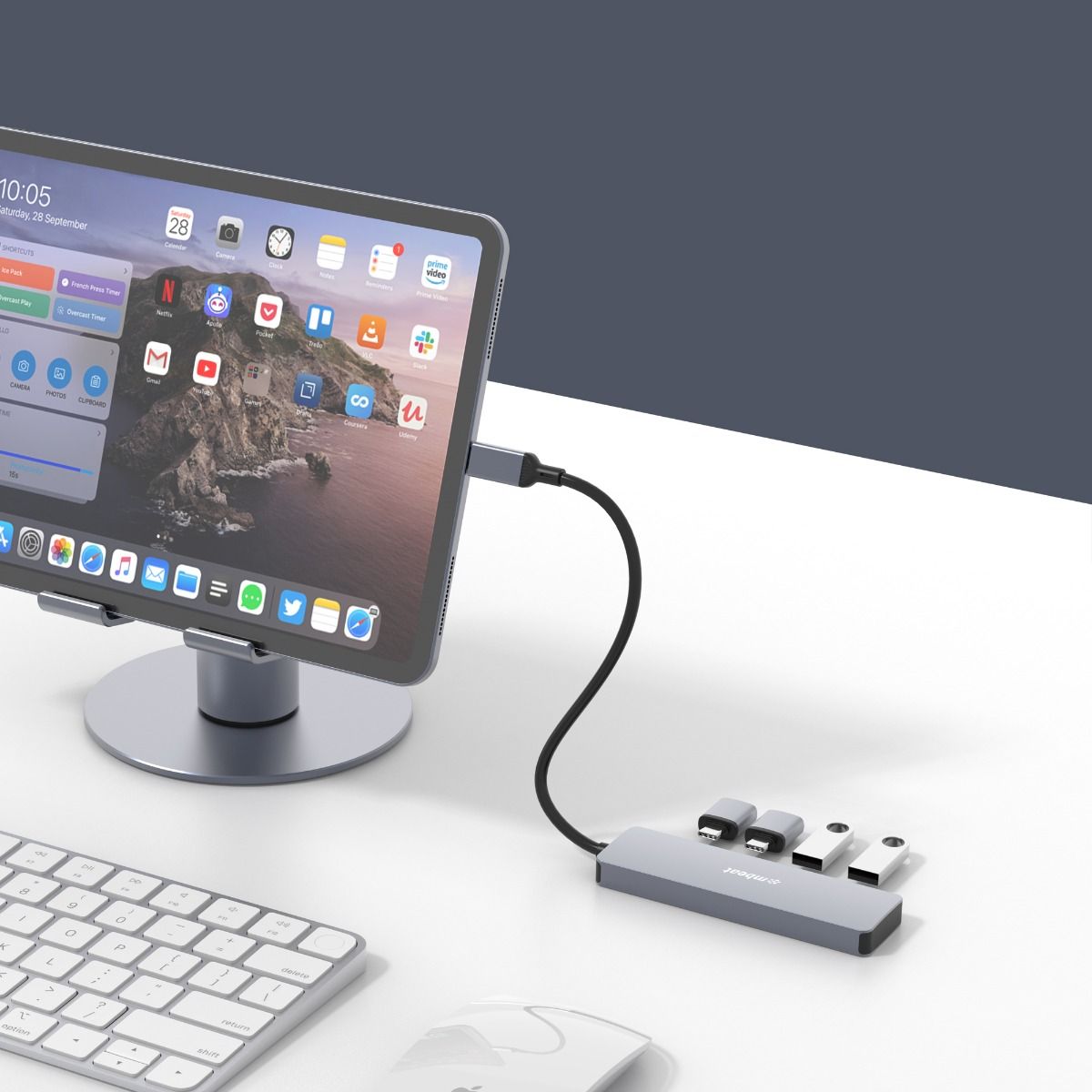 Elite 4-Port 10Gbps USB-C Gen 2 Hub