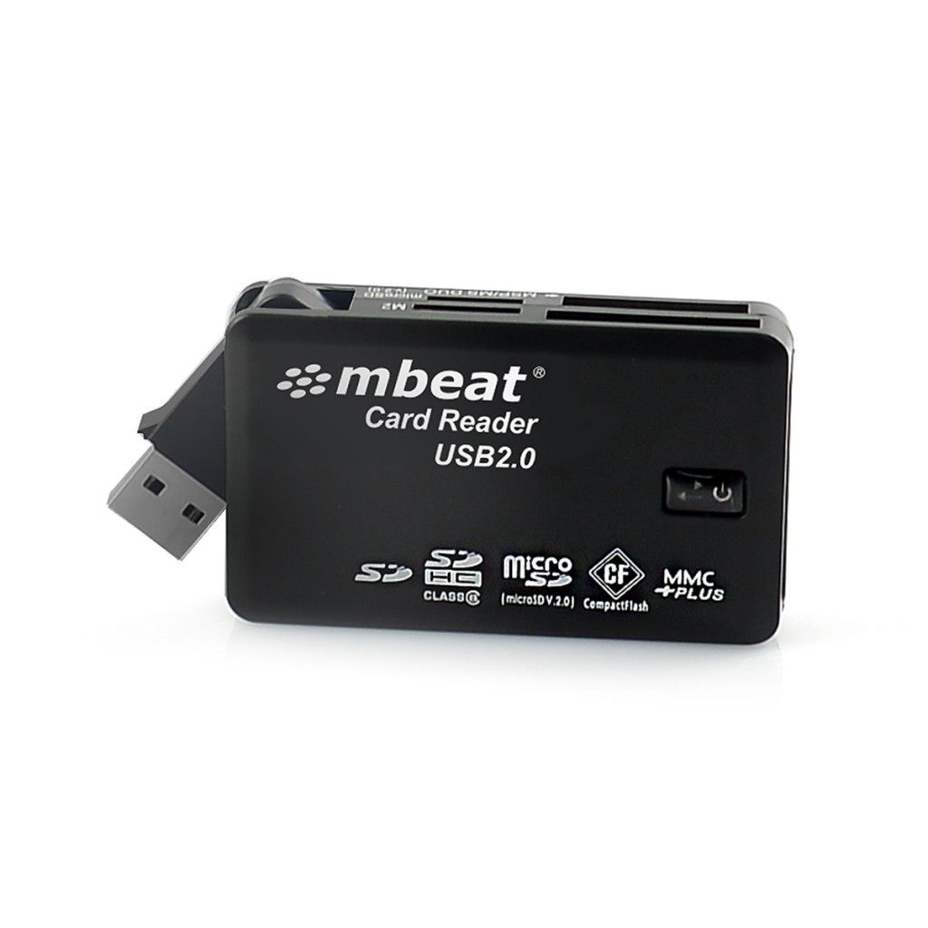 USB 2.0 All In One Card Reader USBA Connectivity