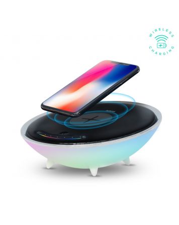 ACTIVIVA Wireless Charging Stand With RGB Colour Changing Base