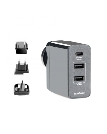 Gorilla Power 45W USB-C PD World Travel Charger