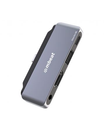Elite Mini P6 4-in-1 USB-C Portable Hub