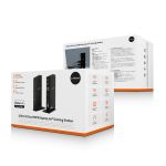 mbeat USB-C/A Dual HDMI DisplayLink Docking Station MB-DOCK-DLD20 retail packaging - front and back showing features, specifications and DisplayLink Certified badge