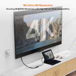 mbeat Tough Link USB-C to HDMI Adapter with 100W PD