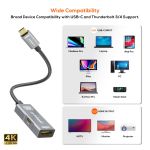 mbeat Tough Link USB-C to HDMI Adapter with 100W PD