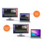 mbeat MB-XCB-CDP18 Toughlink USB-C to DisplayPort Cable supports mirror display and extended display