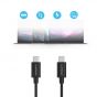 Prime 1m USB-C to USB-C 2.0 Charge and Sync Cable