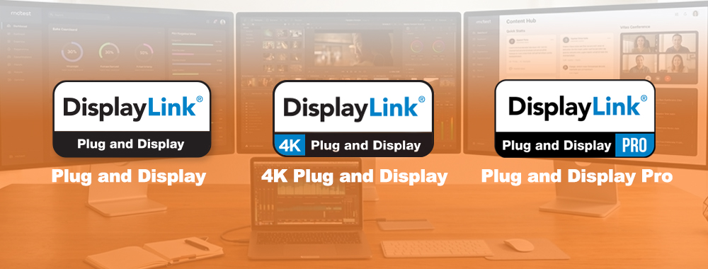 mbeat Displaylink three type of badges